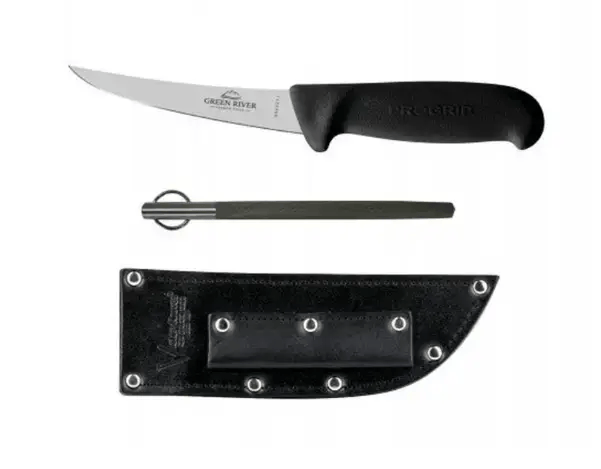 Green River Boning Knife Set With Sheath And Honing Rod by Green River