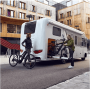 Thule Type Bike Rack Thule VeloSlide Bike Rack For Two Electric Bikes Outdoor Loading Thule VeloSlide Bike Rack For Two Electric Bikes