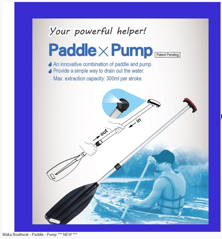 Maka Boathook - Paddle - Pump - Action Outdoors Kiwi