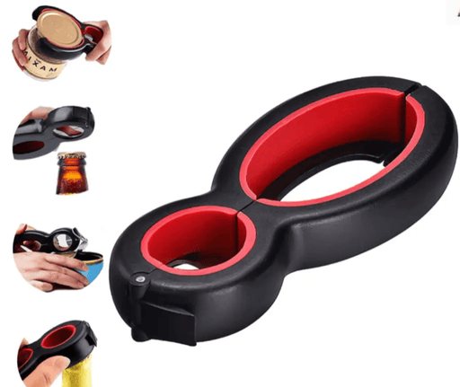 g8buynz Jar Opener for Weak Hands Bottle Opener 6-In-1 Multi Function Better Opener Can Jar Opener for Weak Hands Bottle Opener 6-In-1 Multi Function Better Opener Can