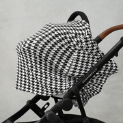 Black Houndstooth Multi-Use Cover by Modern Mini