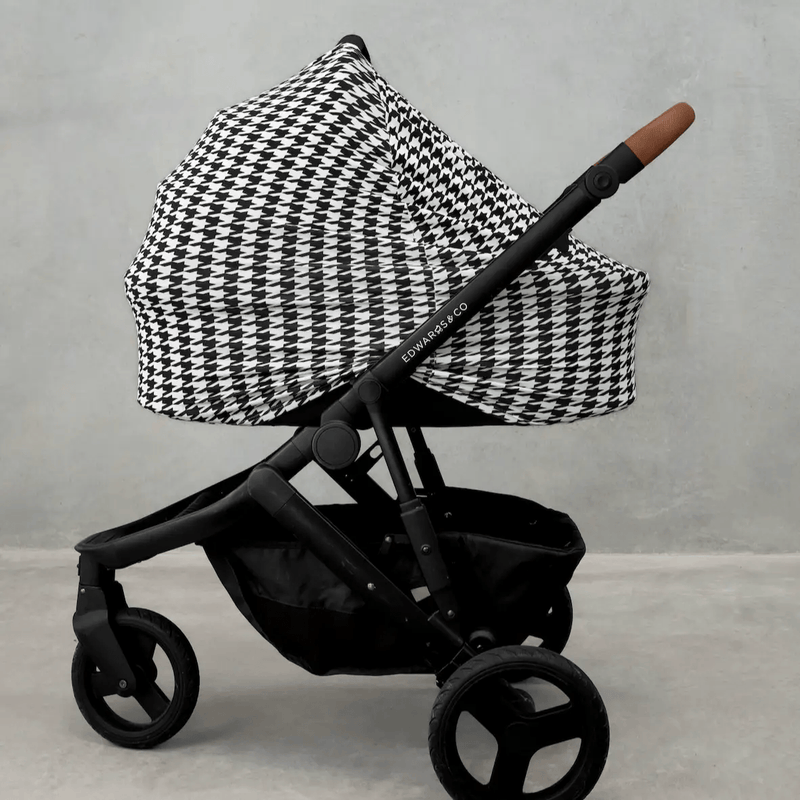 Black Houndstooth Multi-Use Cover by Modern Mini