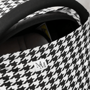 Black Houndstooth Multi-Use Cover by Modern Mini
