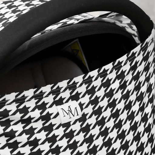 Black Houndstooth Multi-Use Cover by Modern Mini