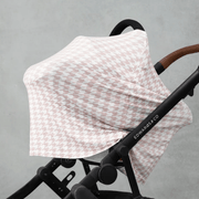 Beige Houndstooth Multi-Use Cover by Modern Mini