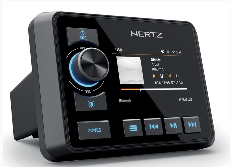 marine audio source unit