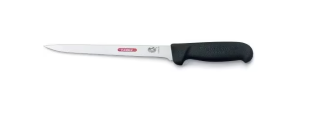 Victorinox Filleting Knife 5.3763.20cm Black Handle