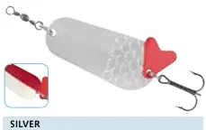 Balzer Fishing Lures Colonel Classic Curvy spoon - Silver - 6G, 16G & 22G Colonel Classic Curvy spoon - Silver - 6G, 16G & 22G