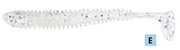 Balzer Fishing Lures WORM PADDLER WITH PADDLE TAIL, 5CM,6 Softbaits per pack (SQUID SCENTED) WORM PADDLER WITH PADDLE TAIL, 5CM,6 Softbaits per pack (SQUID SCENTED)