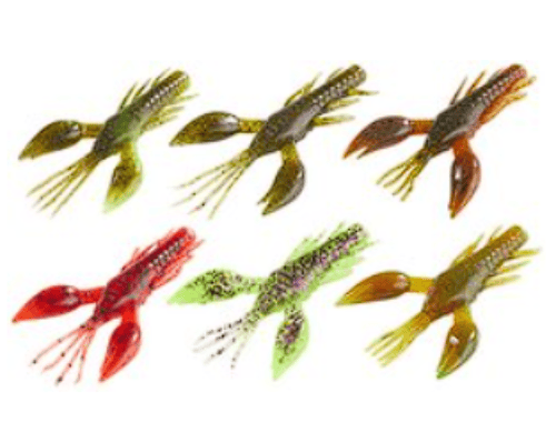 Balzer Fishing Lures Scary Crab - Crayfish - Lobster Soft Bait | 4cm | Pack of 6 | UV Active | 2 grams Scary Crab - Crayfish - Lobster Soft Bait | 4cm | Pack of 6 | UV Active | 2 grams