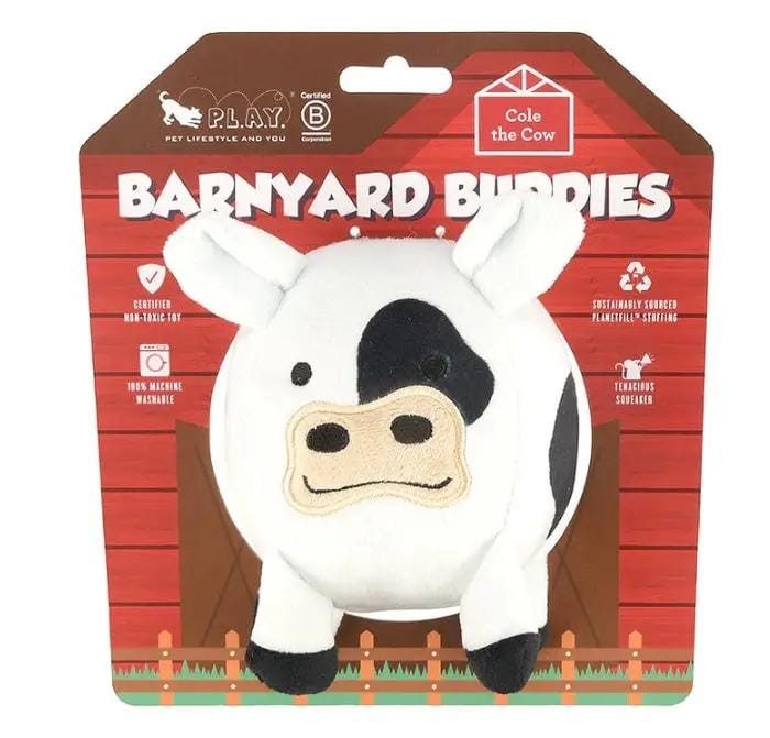 Animal Addiction Limited Dog Toy P.L.A.Y. Barnyard  Buddies - Cole the Cow P.L.A.Y. Barnyard  Buddies - Cole the Cow