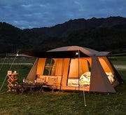 Family Tent Automatic Tent –Double Layers PU3000+ Waterproof,Two Bedroomsu LCF01620 by ECOTREK
