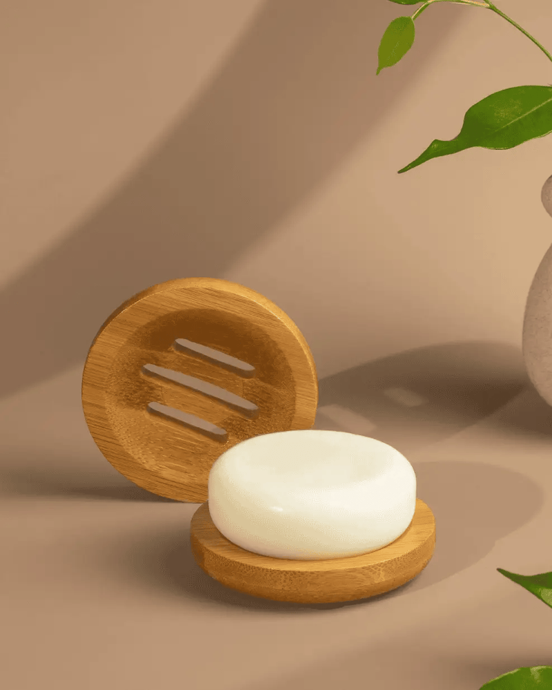 NaturalCare Bamboo Draining Dish Bamboo Shampoo Bar Draining Dish For Eco Friendly Storage