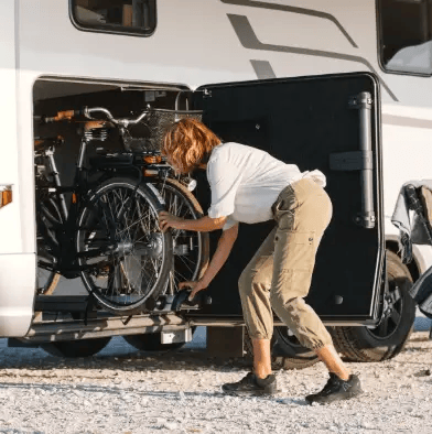 Thule Type Bike Rack Thule VeloSlide Bike Rack For Two Electric Bikes Outdoor Loading Thule VeloSlide Bike Rack For Two Electric Bikes
