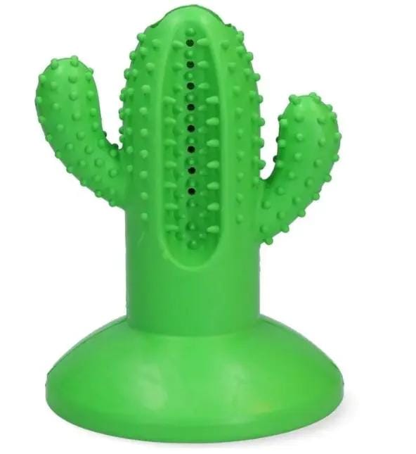 Animal Addiction Limited Dog Toy All For Paws Dental Chews - Cactus Large Rubber Green All For Paws Dental Chews - Cactus Large Rubber Green