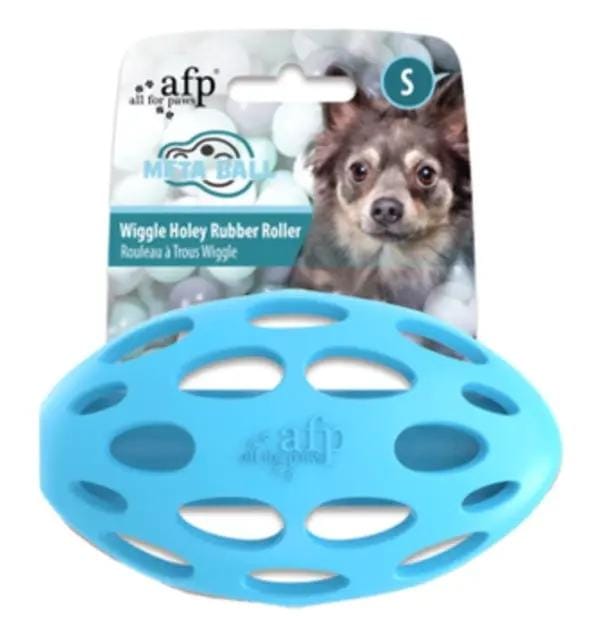 Animal Addiction Limited Dog Toy All For Paws - Meta Ball - Wiggle Holey Roller S (9 × 5.5 × 5.5 cm) All For Paws - Meta Ball - Wiggle Holey Roller S (9 × 5.5 × 5.5 cm)
