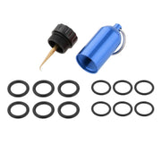 Spare O-Rings and Brass Pick Key Ring by NZ Diver