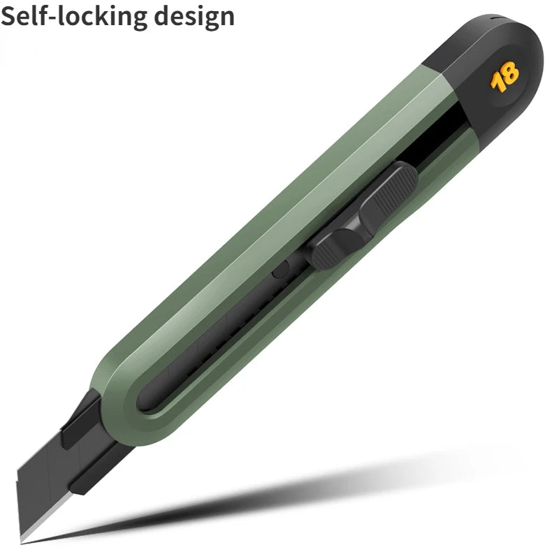 Deli 1/3 Pcs Utility Knife Set Multifunction Self-locking or Rebound Art Knife Sets Portable Office Home Courier Unboxing Knifes - Action Outdoors Kiwi