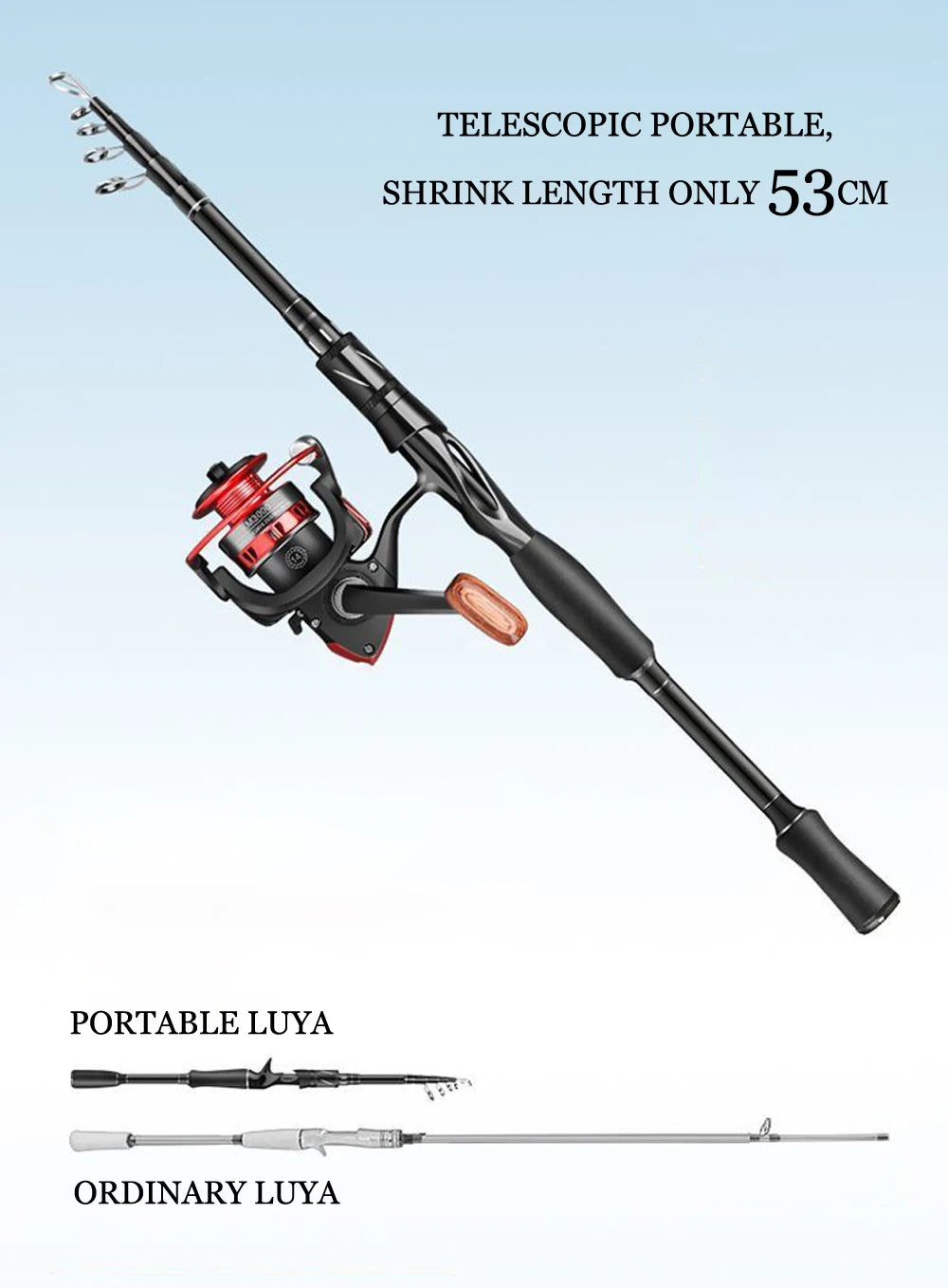 SIECHI Carbon Fiber Spinning Rod Telescopic Fishing Rod 1.8M 2.1M 2.4M 2.7M Casting Lure Feeder Rod Super Hard Carp Fishing Pole - Action Outdoors Kiwi