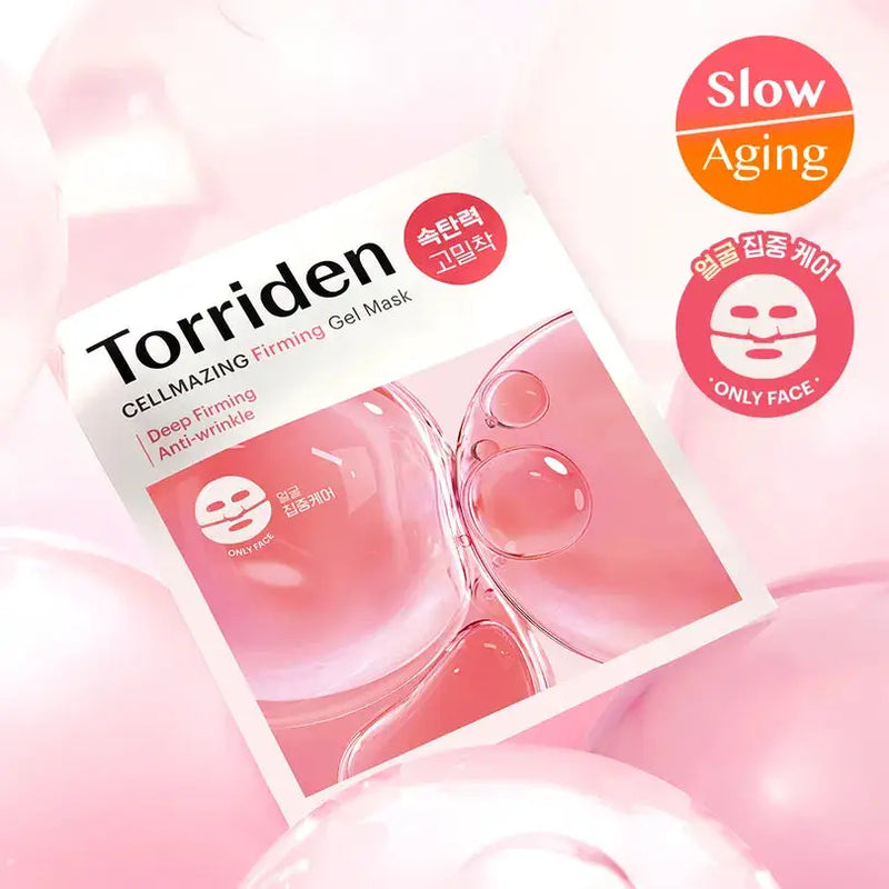 Torriden Cellmazing Firming Gel Mask and Neck Mask 4 Pack by Poppy Gifts