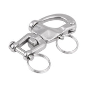 Action Outdoors Limited 316 Stainless Steel Jaw Swivel Snap Shackle For Sailboat Spinnaker Halyard 316 Stainless Jaw Swivel Snap Shackle For Spinnaker