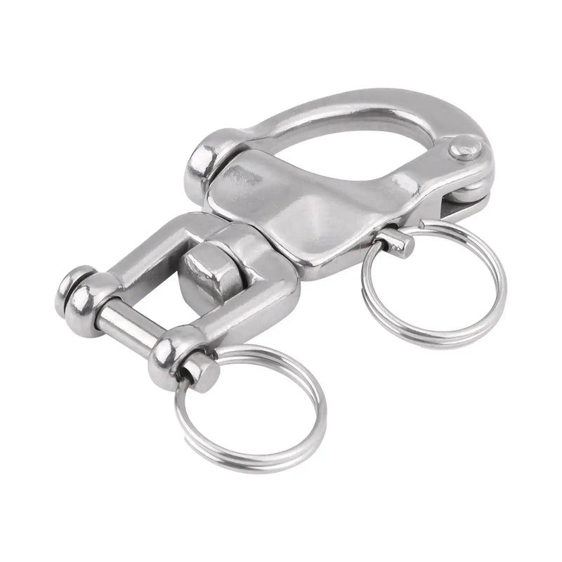 Action Outdoors Limited 316 Stainless Steel Jaw Swivel Snap Shackle For Sailboat Spinnaker Halyard 316 Stainless Jaw Swivel Snap Shackle For Spinnaker