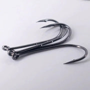 50pcs Double-backed 6/0 High Carbon Fishing Hooks by NZ Diver