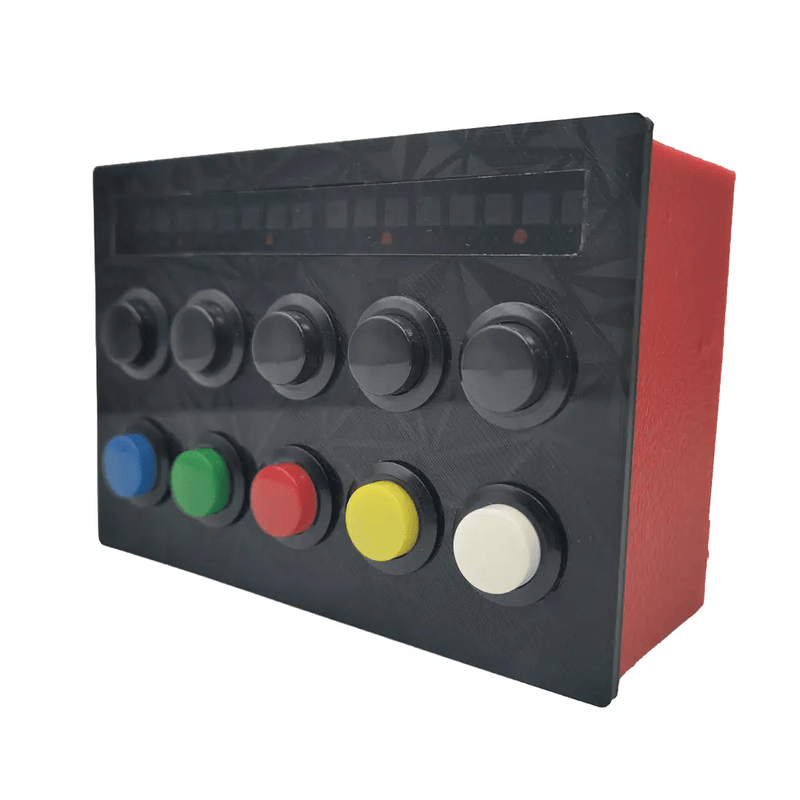 RCNZ Compact Button Box - USB Racing and Truck Sim Rig Controller for PC by RaceCrafts
