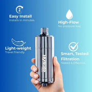 Filtration Station NZ Shower Filter Hydrate Filters NaturaWai Shower Water Filter – Chlorine Reduction for Skin & Hair Hydrate Filters NaturaWai Shower Water Filter – Chlorine Reduction for Skin & Hair