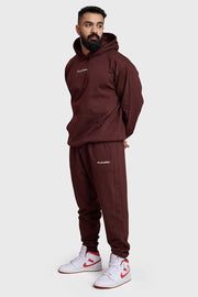Unisex Signature Oversized Hoodies Brown by Fuaark Nz