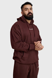 Unisex Signature Oversized Hoodies Brown by Fuaark Nz