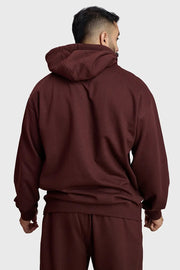 Unisex Signature Oversized Hoodies Brown by Fuaark Nz