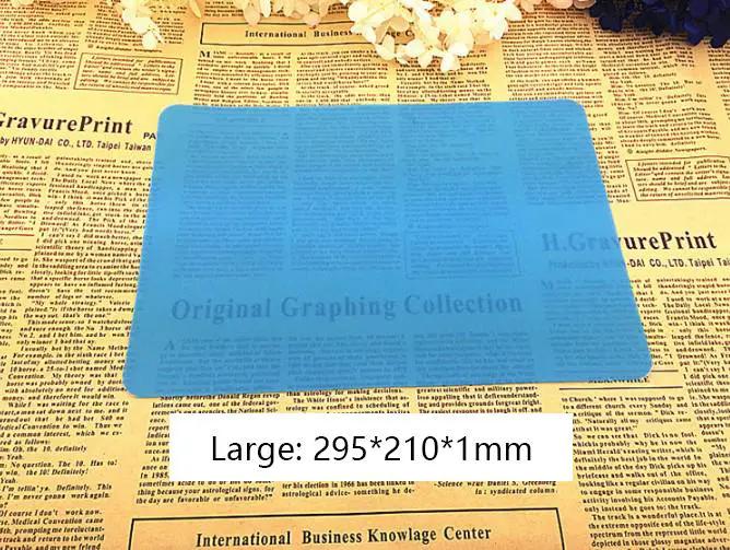 Non-Stick Silicone Mats for Crafts, Liquid, Resin Jewelry Casting Moulds Mat, Multi-Purpose Food Grade Silicone Placemat by Resin Art NZ