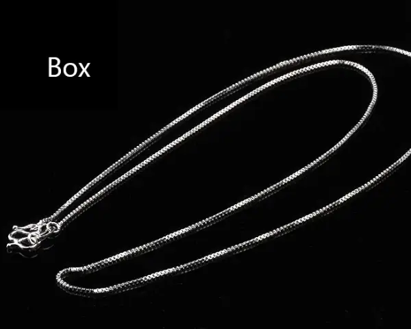 Silver Plated Necklace Cord by Resin Art NZ