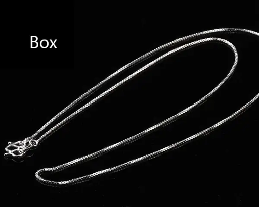 Silver Plated Necklace Cord by Resin Art NZ