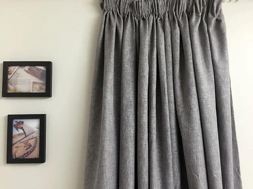 Kiwi Grab Kiwi Grab One pair of Readymade Curtains blockout drapes Grey- 8 sizes One pair of Readymade Curtains blockout drapes Grey- 8 sizes