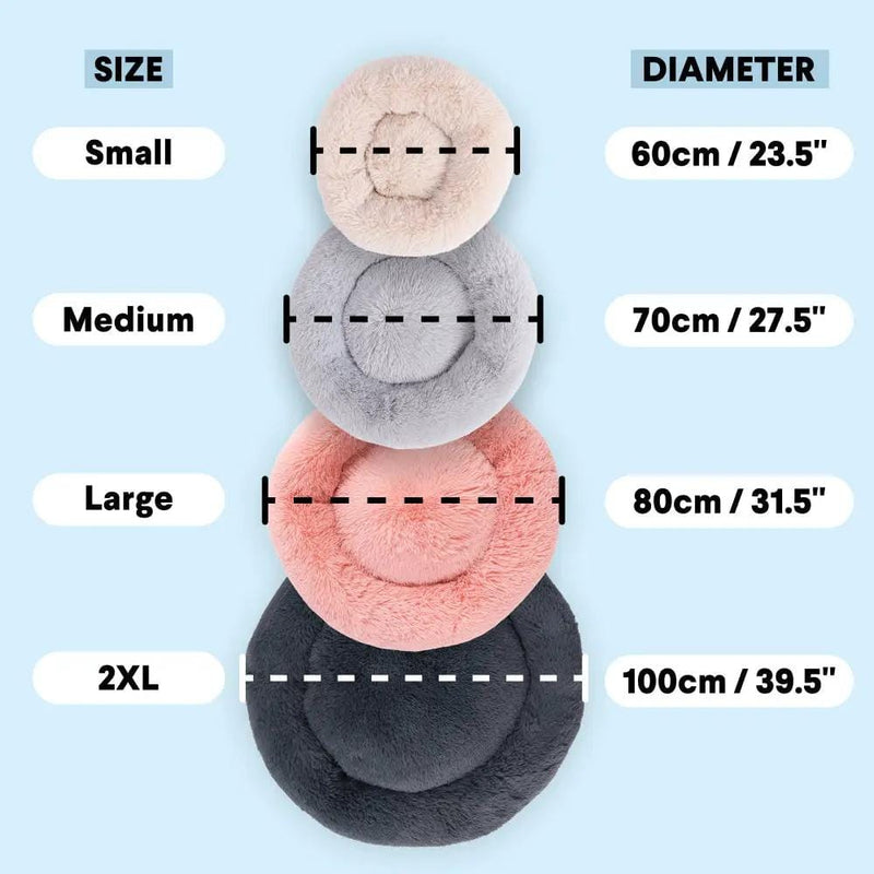 The Brooklyn Dog Beds Brooklyn® Deep Sleep Pet Bed Brooklyn Deep Sleep Calming Donut Dog Bed