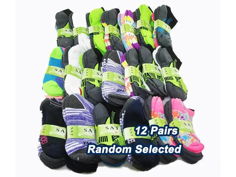 (12 Pairs)Kids' Cushion Socks Ankle Socks by dealonline.co.nz