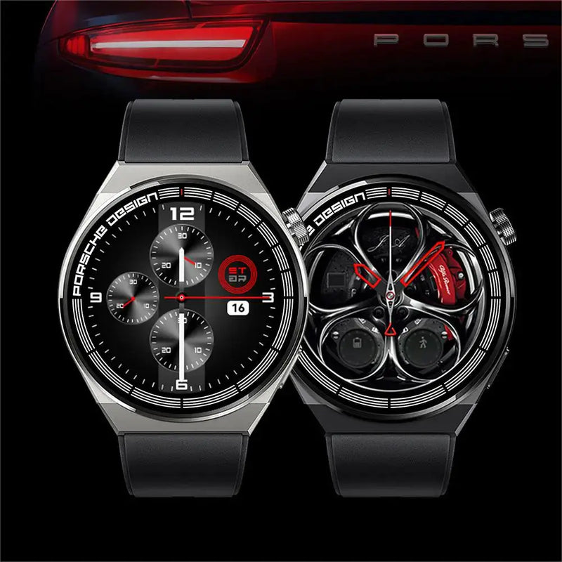 Wireless Charger Heart Rate Sport Smart Watch - Bluetooth Calling & Health Monitoring | 7-Day Battery by Mead's Supply & Equipment Outfitters limited