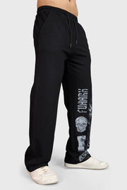 Skull Straight Tracks Black by Fuaark Nz
