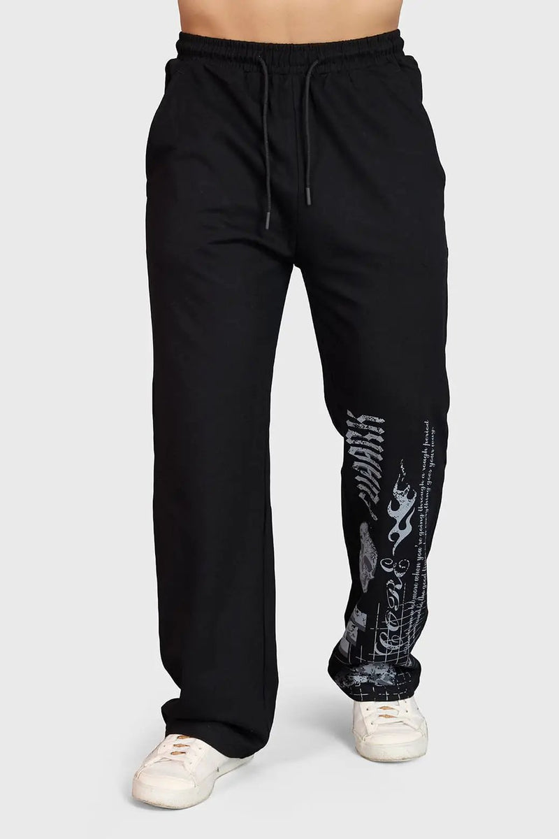 Skull Straight Tracks Black by Fuaark Nz