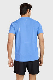 Slate Running T-shirt Blue by Fuaark Nz