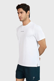 Slate Running T-shirt White by Fuaark Nz