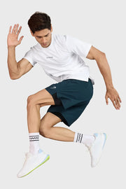 Slate Running T-shirt White by Fuaark Nz