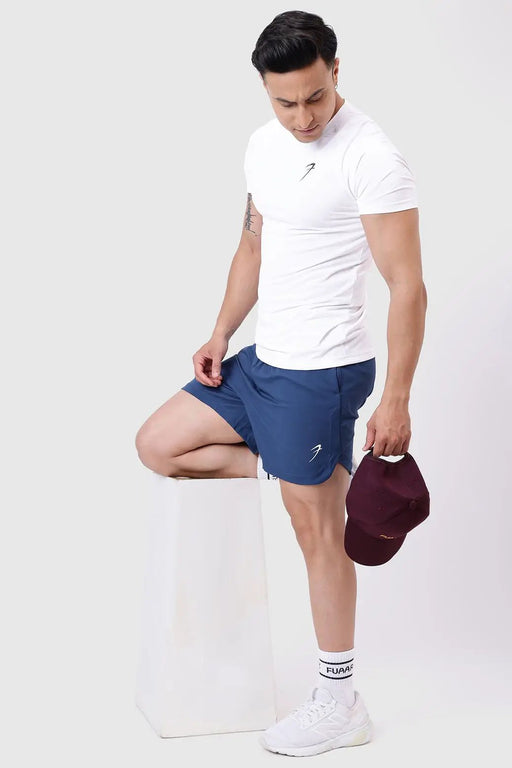Edge Shorts Teal by Fuaark Nz