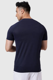 Slate T-Shirt Navy by Fuaark Nz