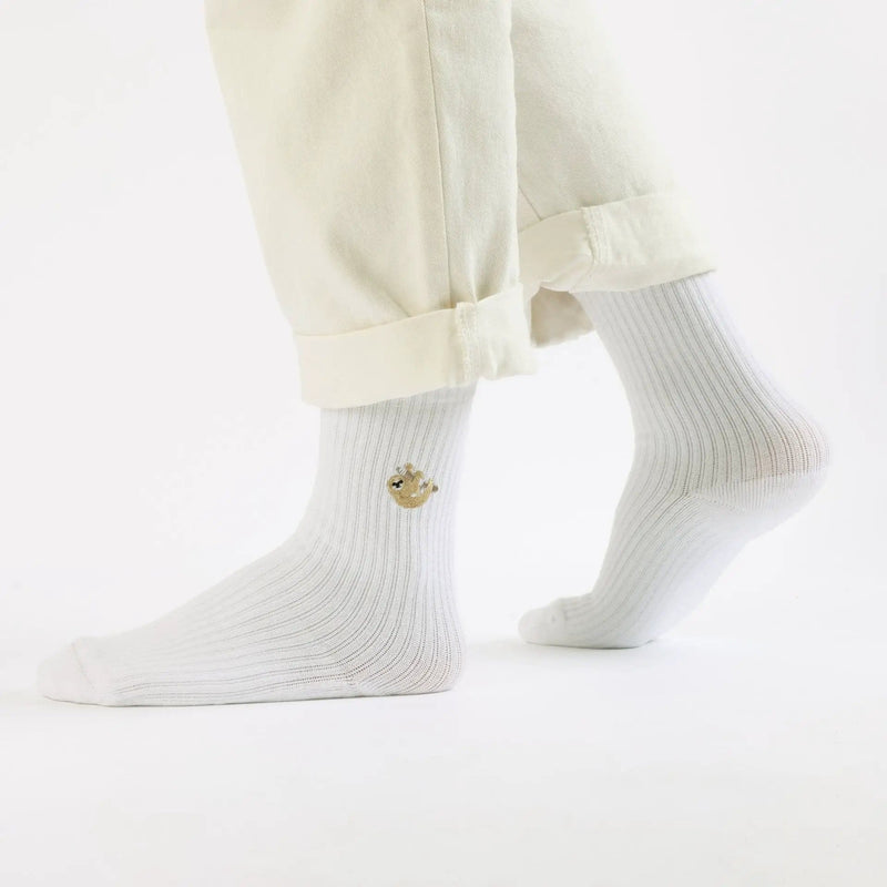 Barekind NZ Socks Save the Sloths Ribbed Bamboo Socks Save the Sloths Ribbed Bamboo Socks