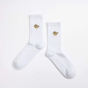 Save the Sloths Ribbed Bamboo Socks by Barekind NZ