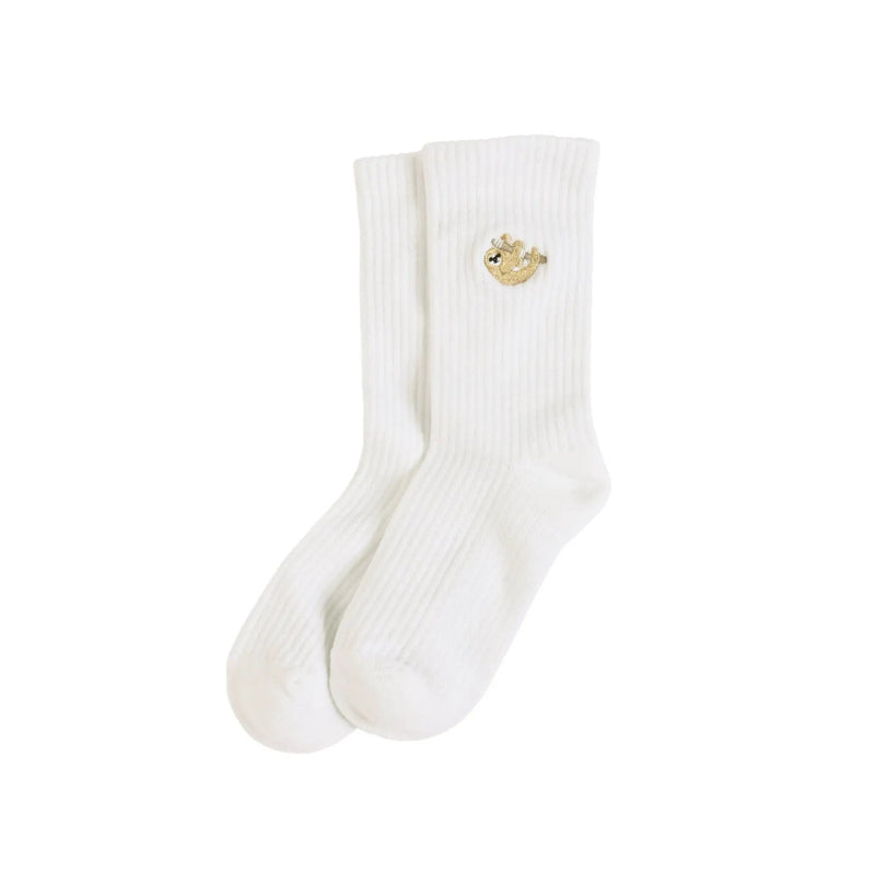 Save the Sloths Ribbed Bamboo Socks by Barekind NZ