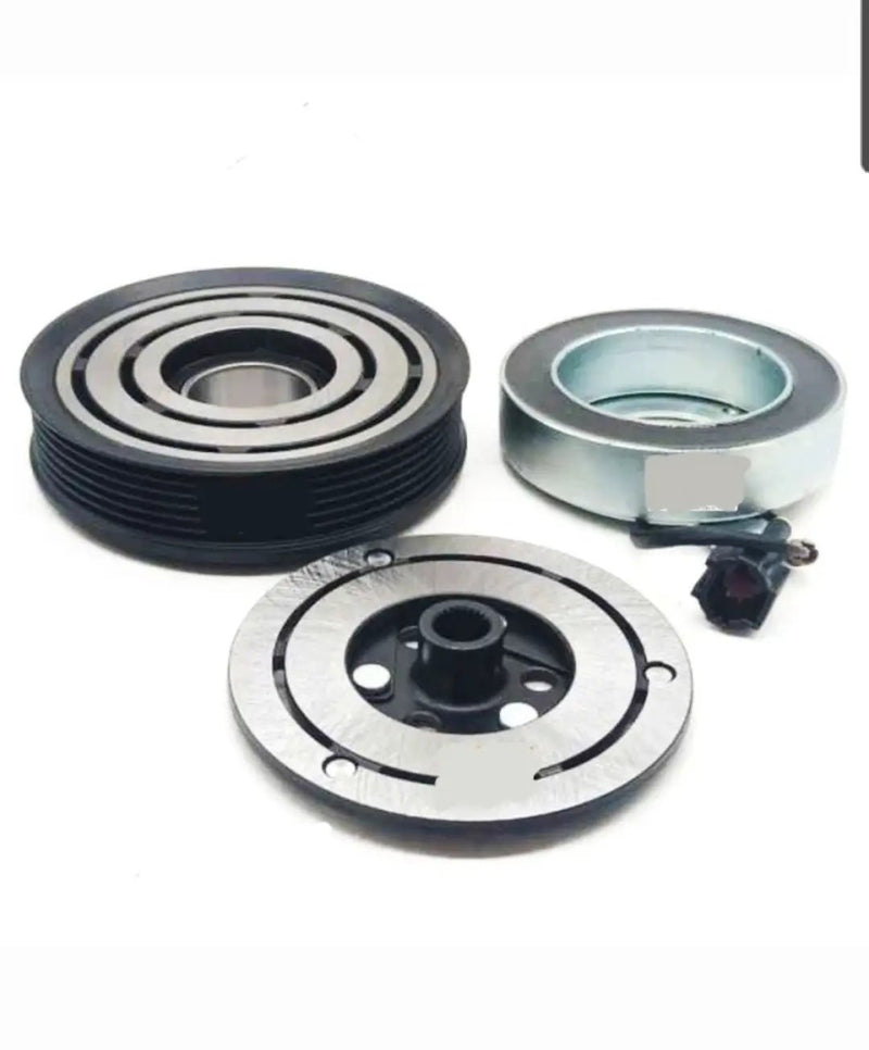 CSV613C Car AC Compressor Clutch SET for Nissan X-Trail T30 92600-AU000 92600-AU010 92600AU000 92600AU01A 92600AU010 92600AU01B by JBH AUTO PARTS